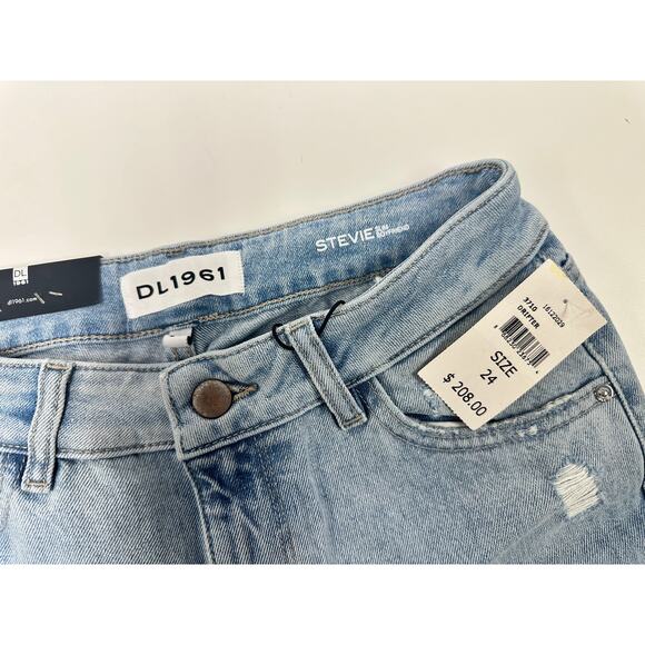 DL1961 Stevie Mid-Rise Straight Leg Jeans Size: US 24 Brand New - Picture 4 of 9